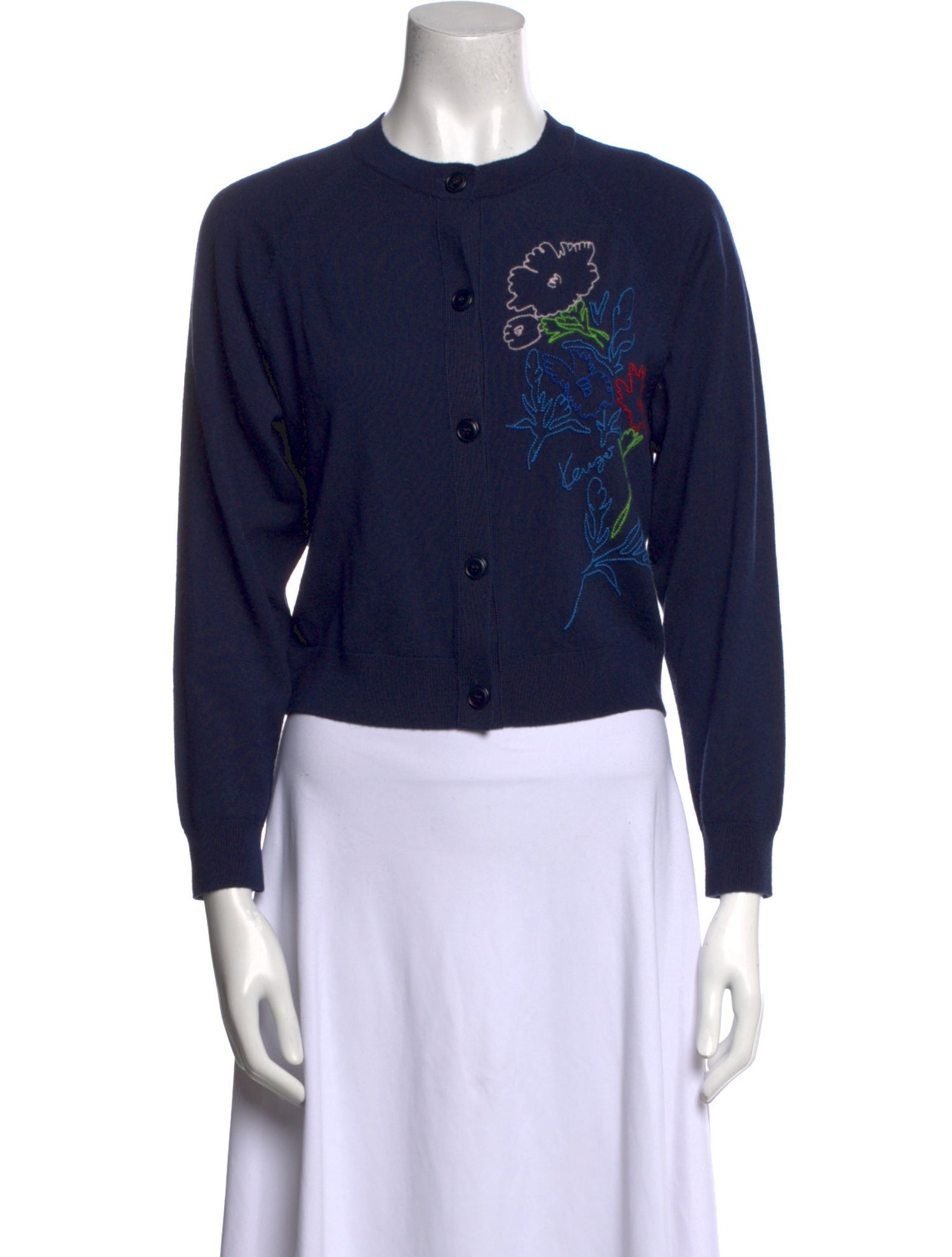 Kenzo Cashmere Graphic Print Sweater