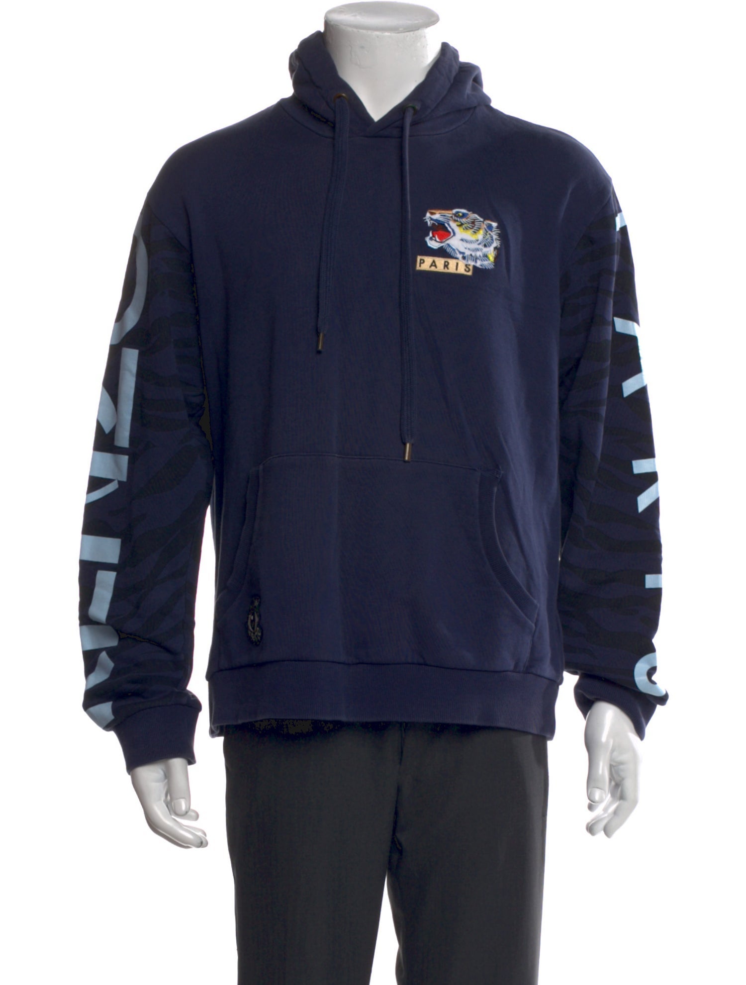 Kenzo Graphic Print Crew Neck Hoodie