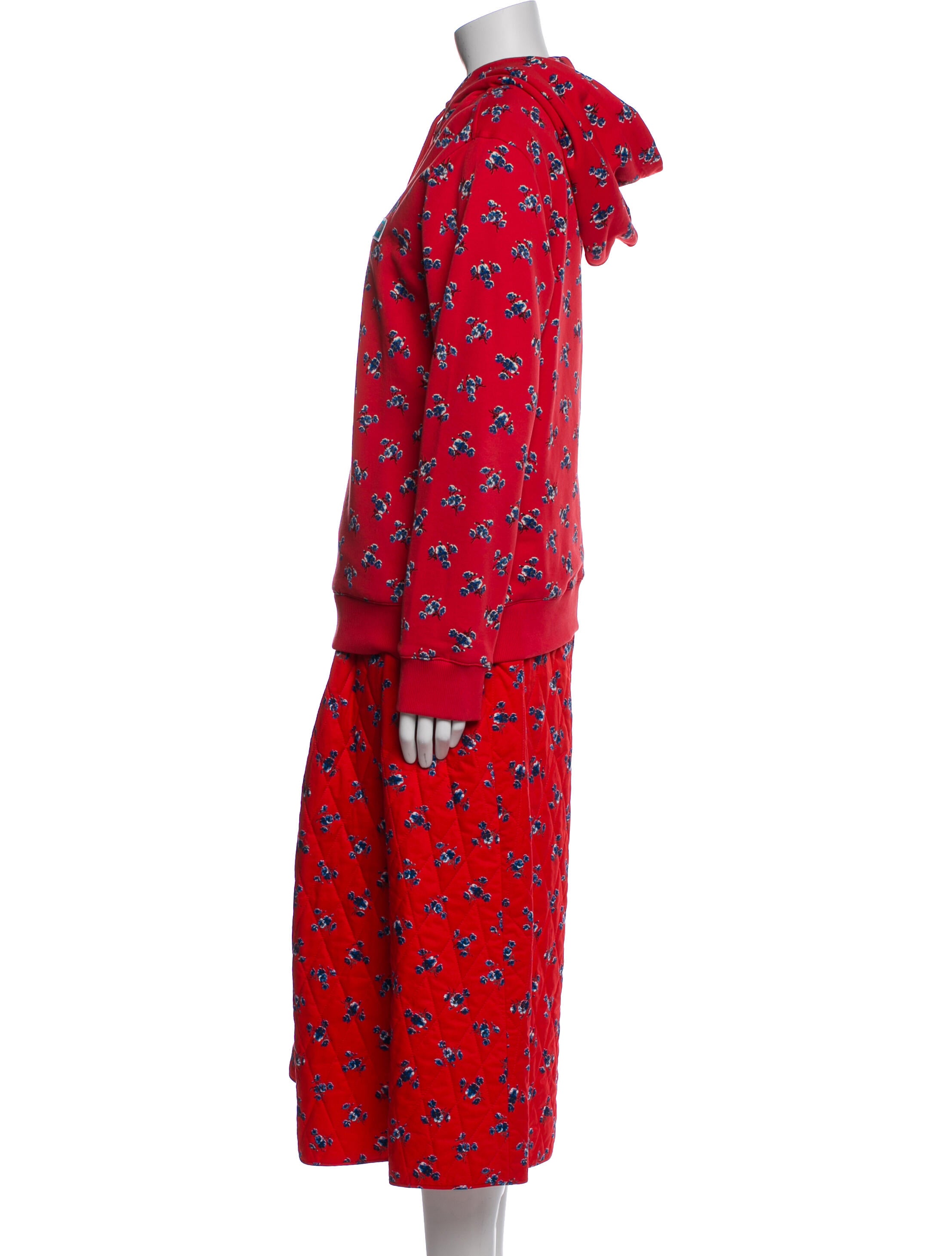 Kenzo Floral Print Skirt Set