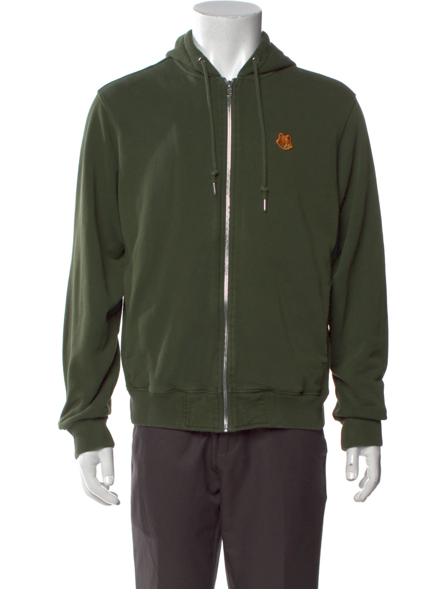 Kenzo V-Neck Long Sleeve Hoodie