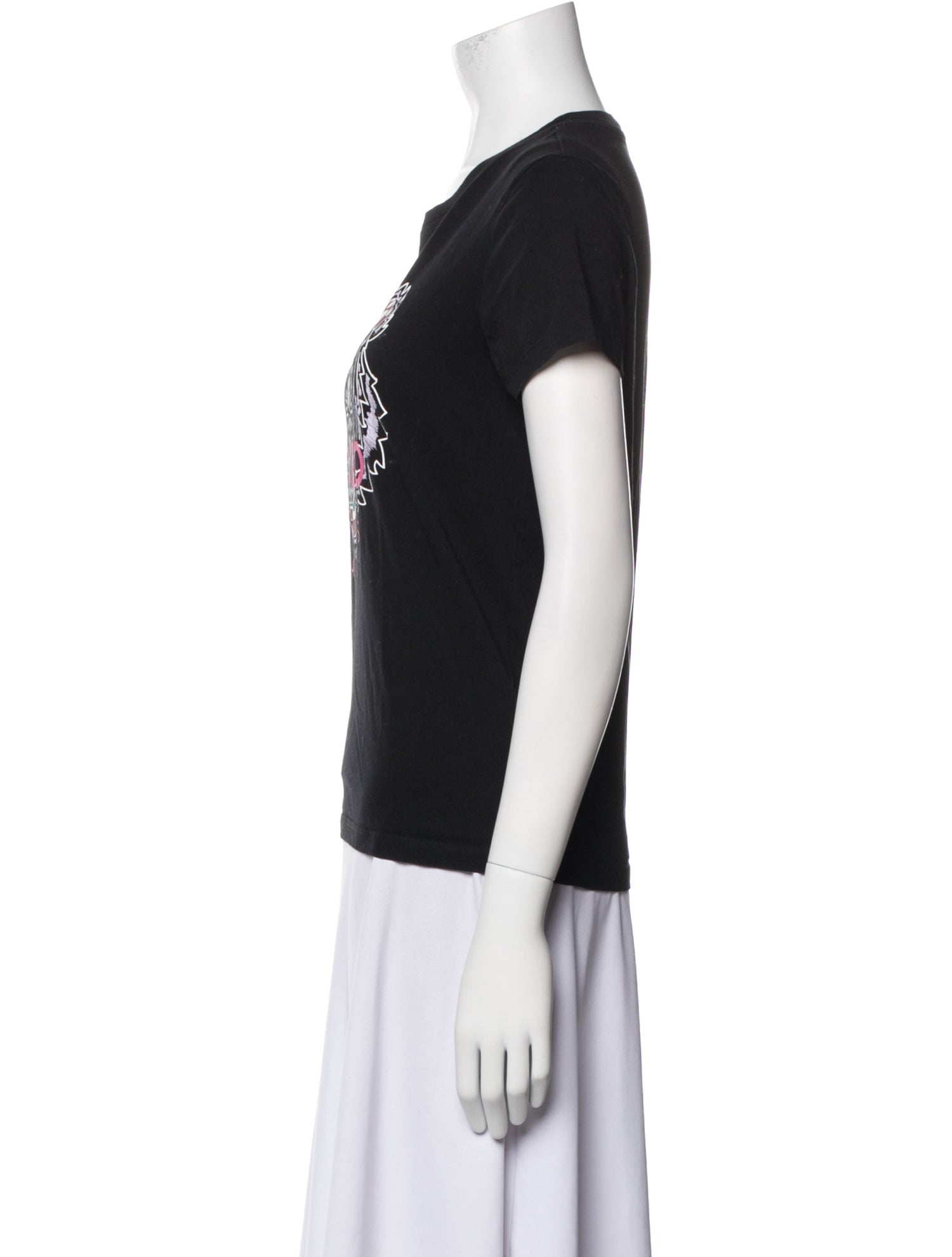 Kenzo Graphic Print Crew Neck T-Shirt