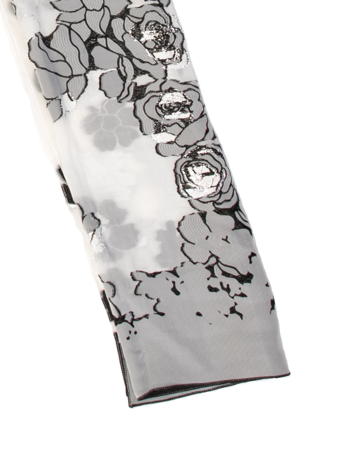 Kenzo Cashmere Floral Print Scarf