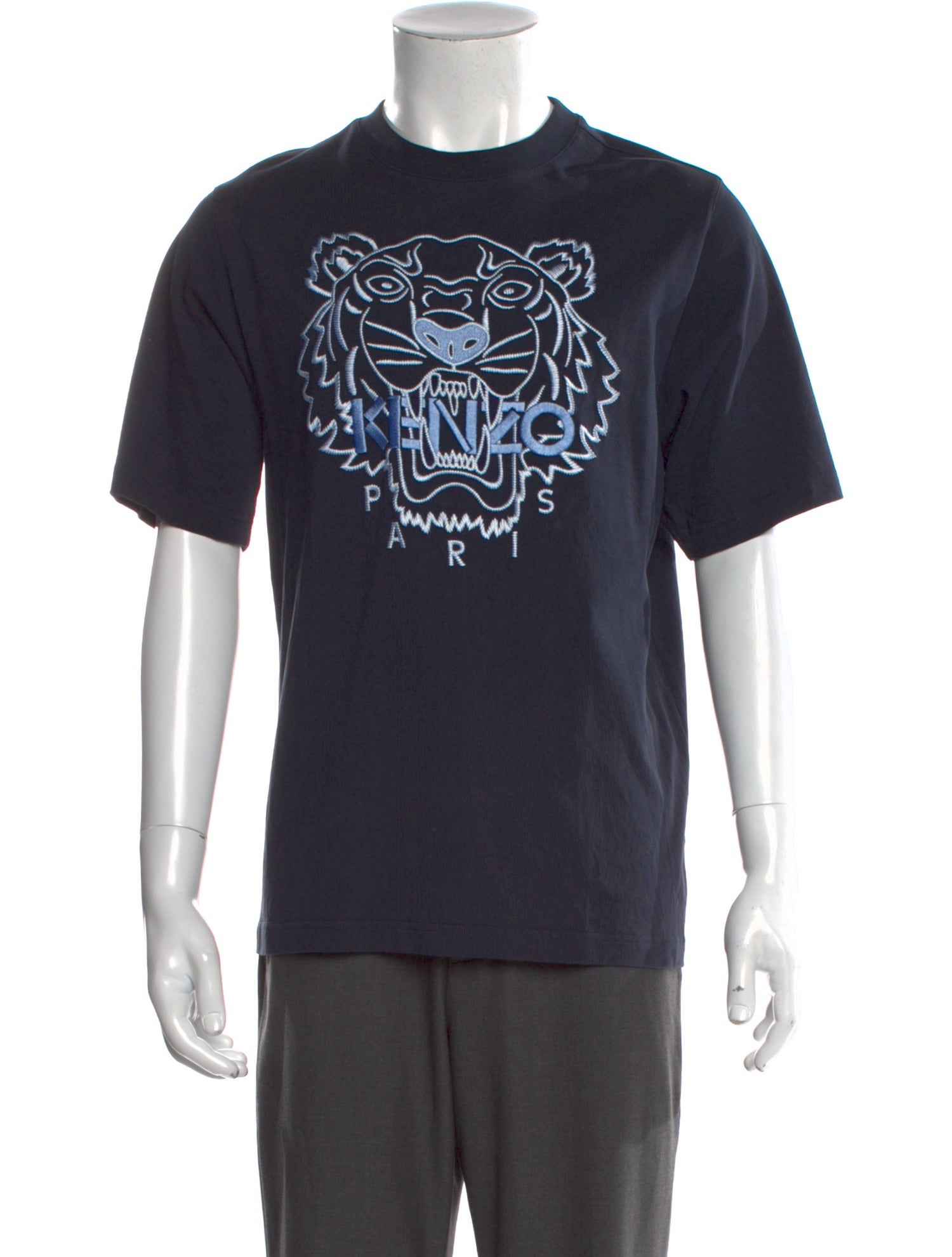Kenzo Graphic Print Crew Neck T-Shirt