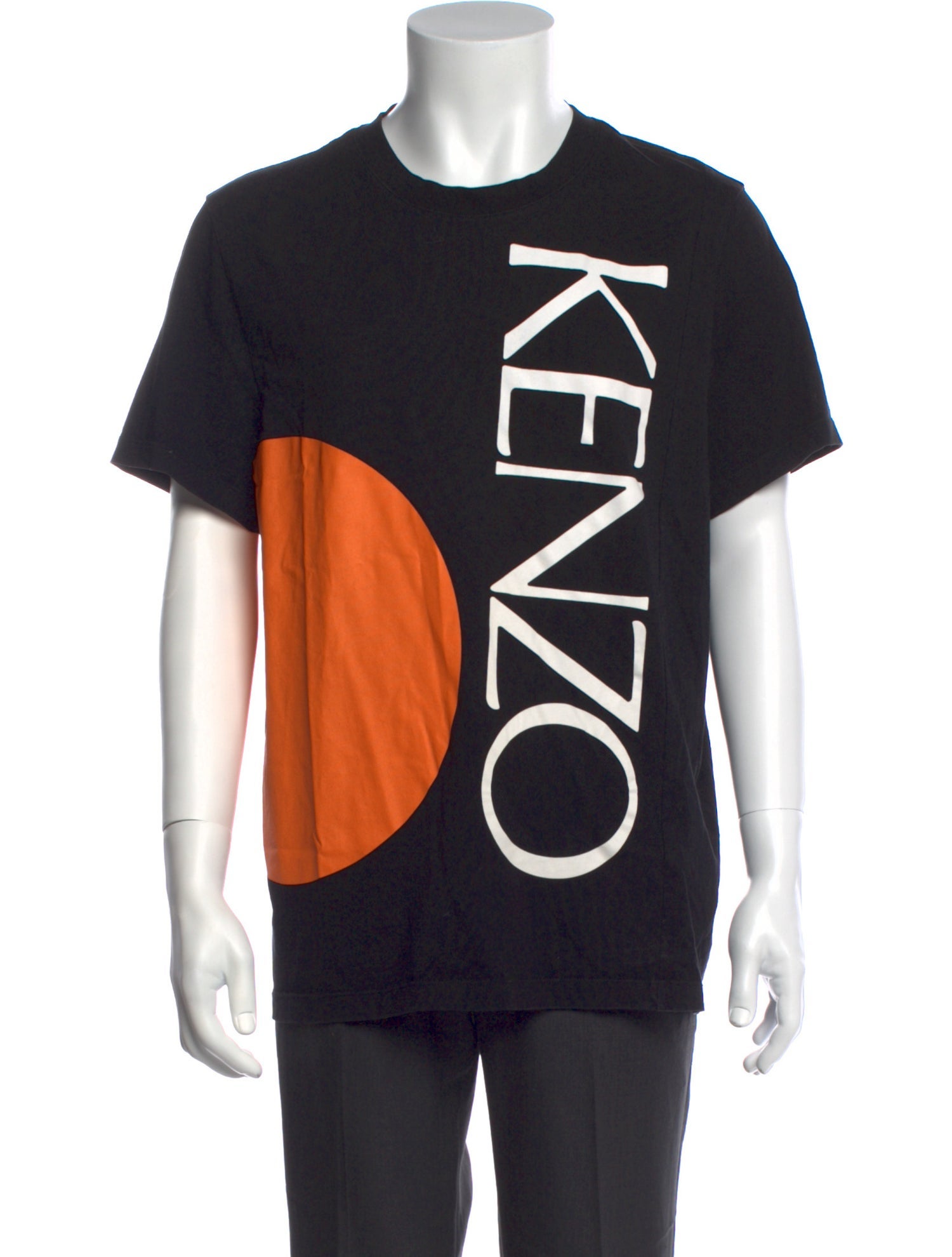 Kenzo Graphic Print Crew Neck T-Shirt