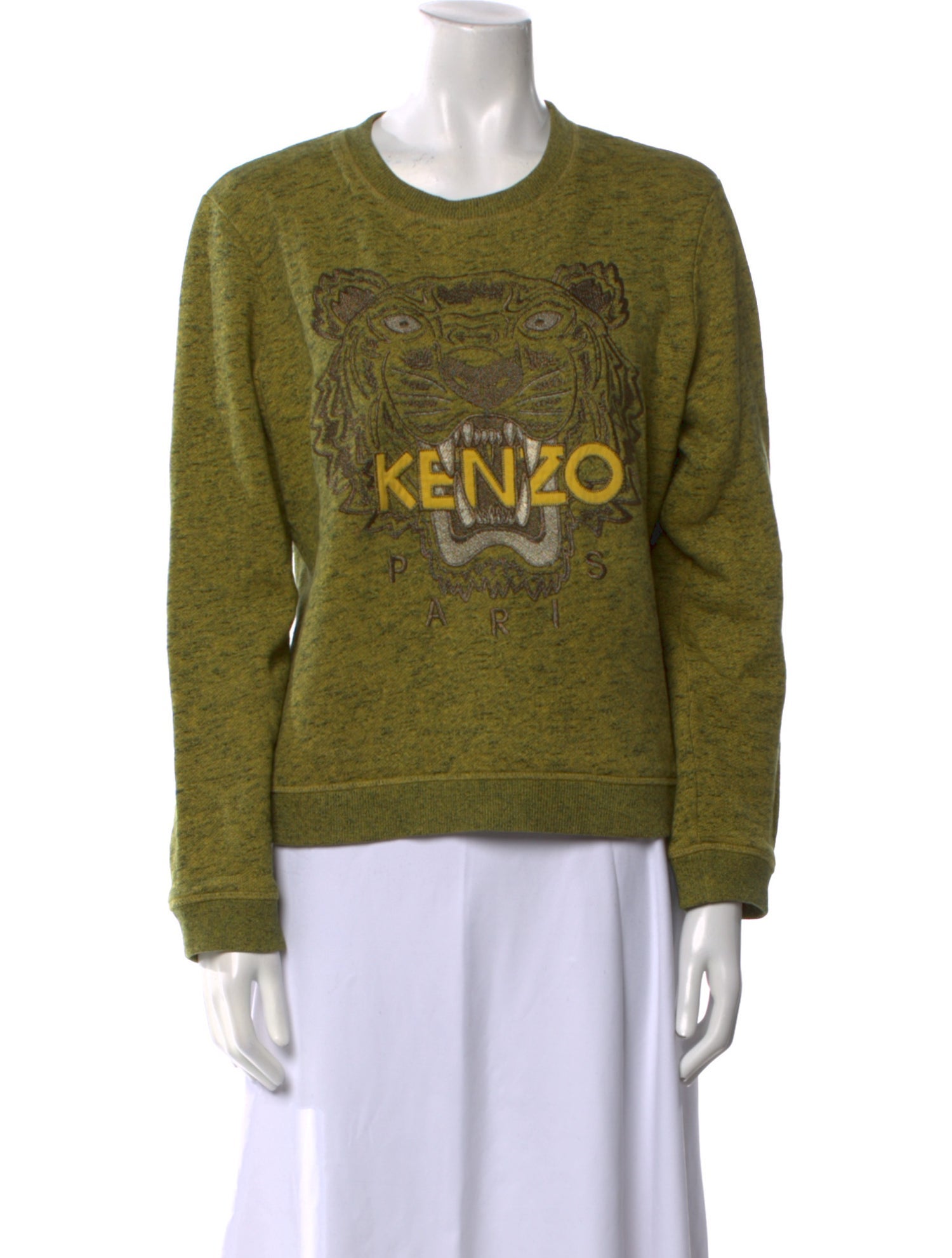 Kenzo Graphic Print Crew Neck Sweatshirt
