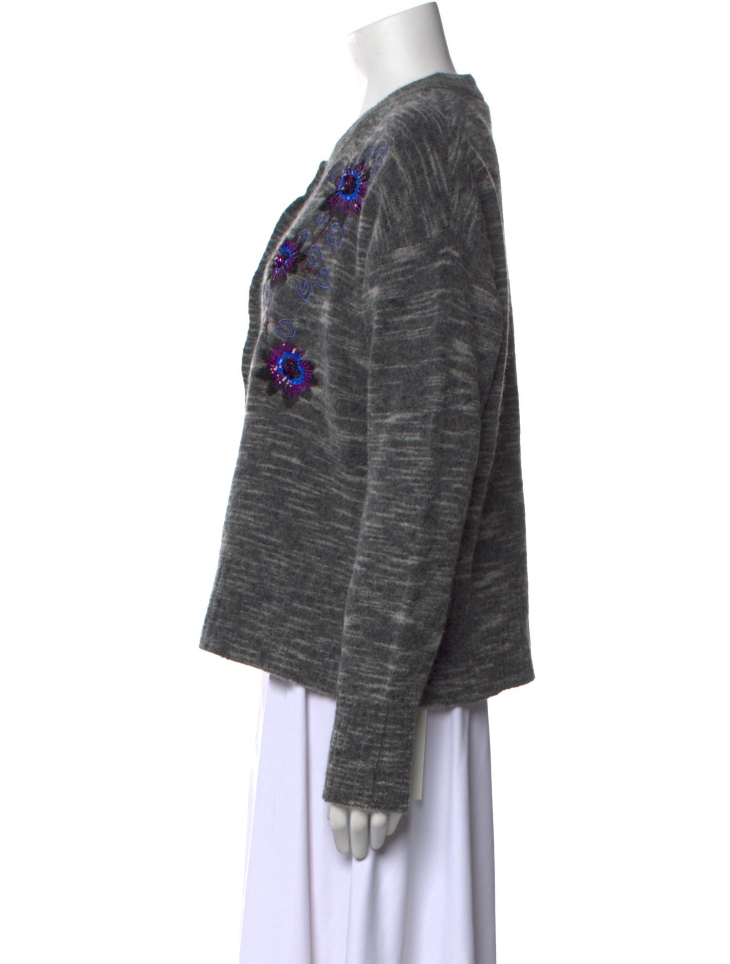 Kenzo Alpaca Printed Sweater w/ Tags