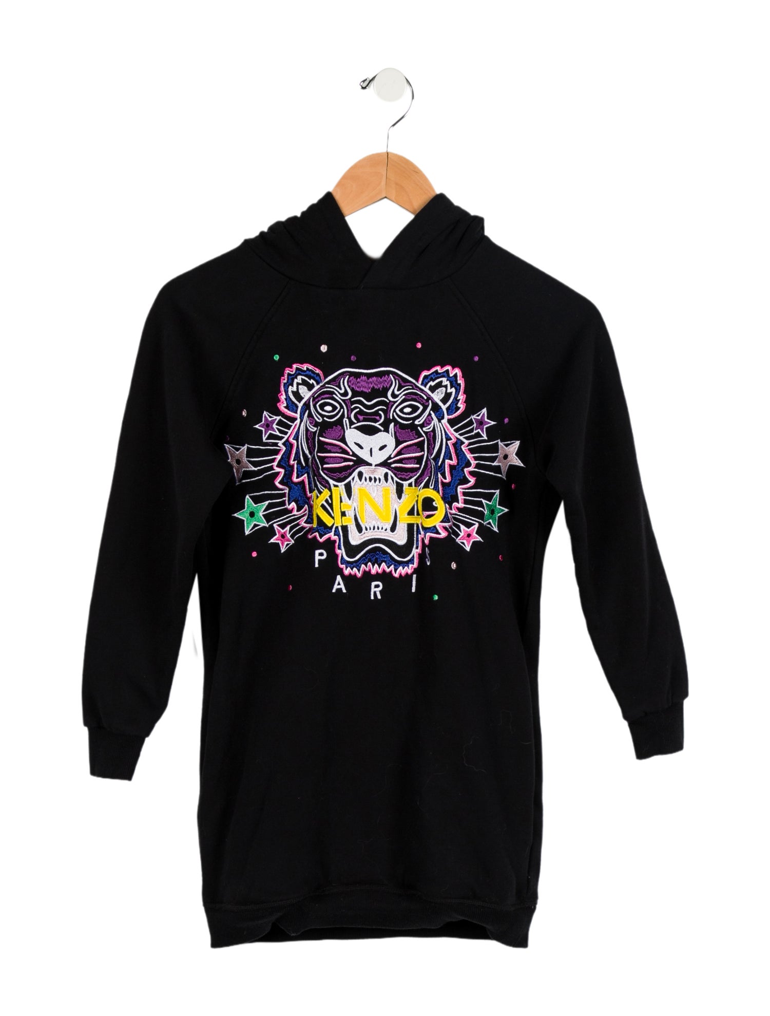 Kenzo Kids Girls' Embroidered Hooded Sweatshirt
