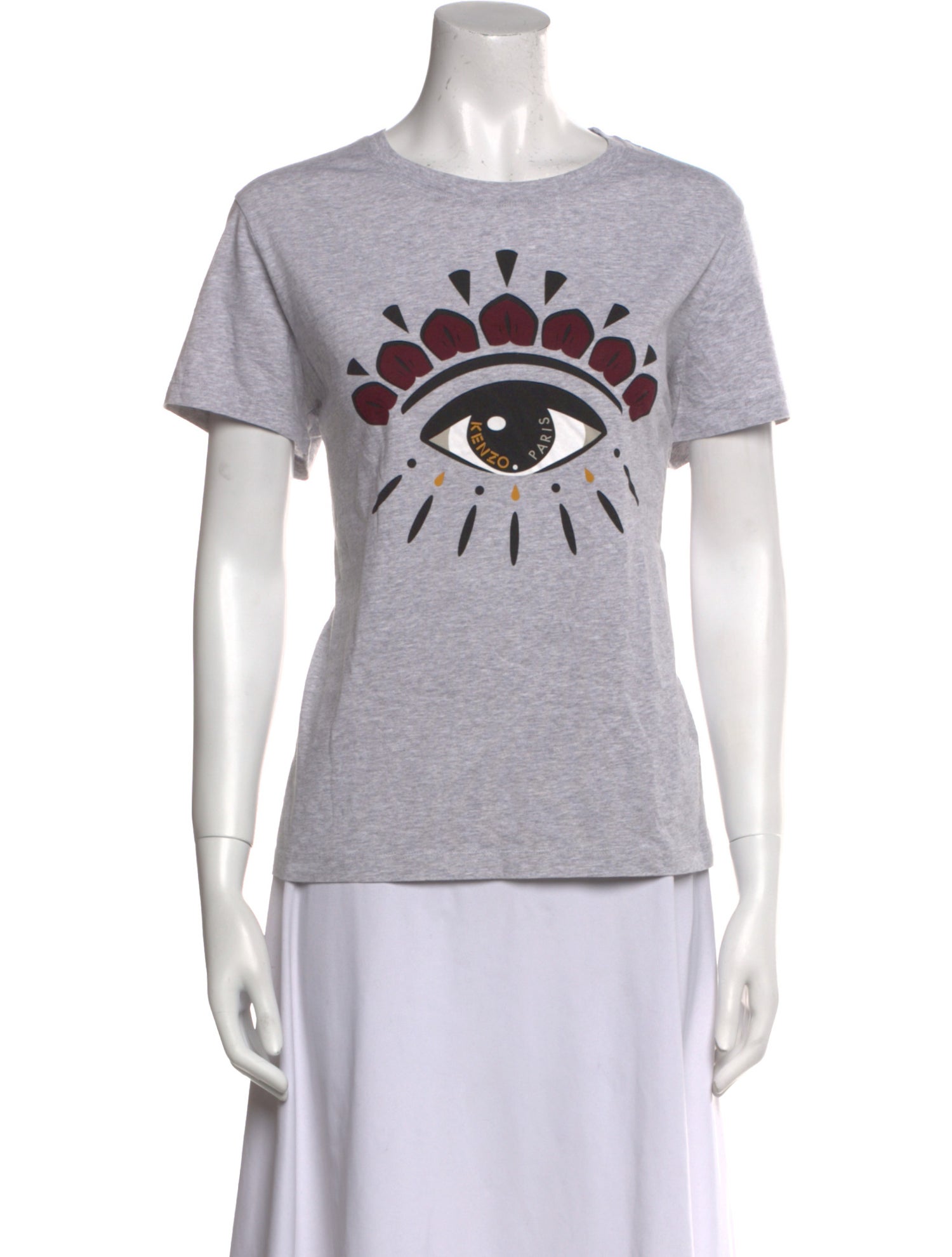 Kenzo Graphic Print Crew Neck T-Shirt