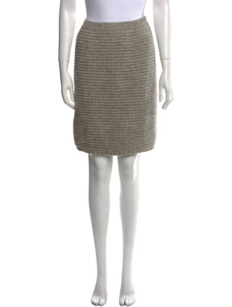Kenzo Wool Knee-Length Skirt