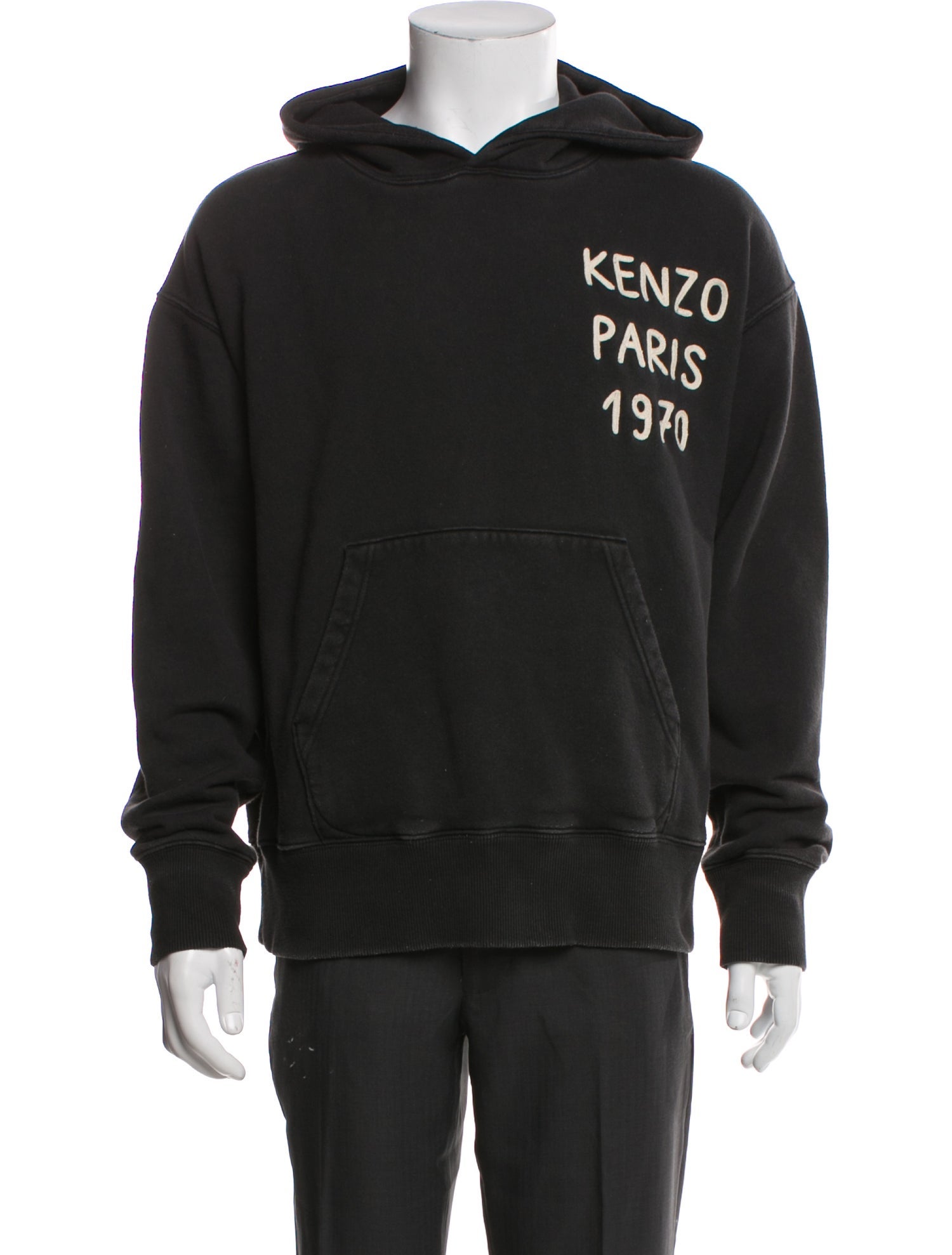 Kenzo Graphic Print Crew Neck Hoodie