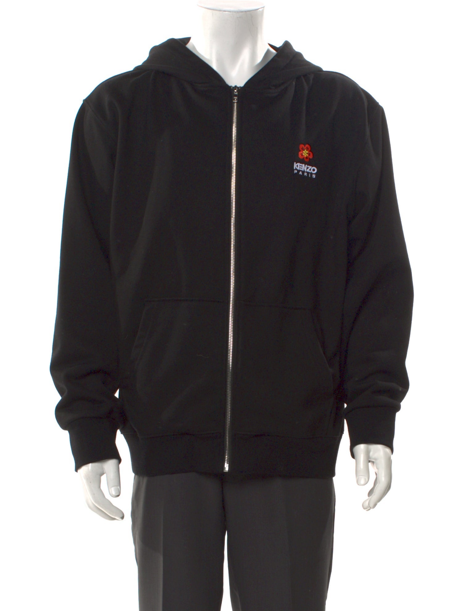 Kenzo Graphic Print Crew Neck Hoodie