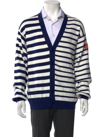 Kenzo Striped V-Neck Cardigan