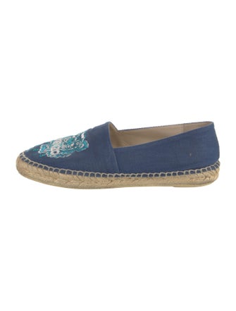 Kenzo Canvas Graphic Print Espadrilles