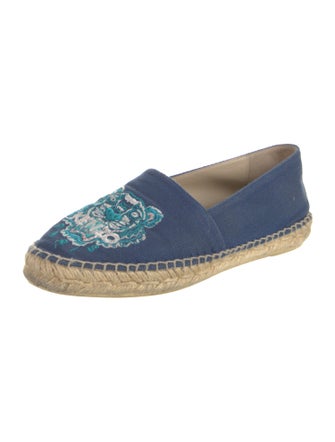 Kenzo Canvas Graphic Print Espadrilles