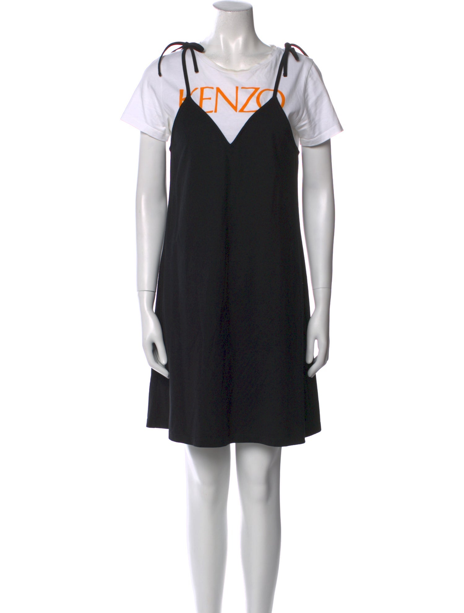 Kenzo V-Neck Mini Dress
