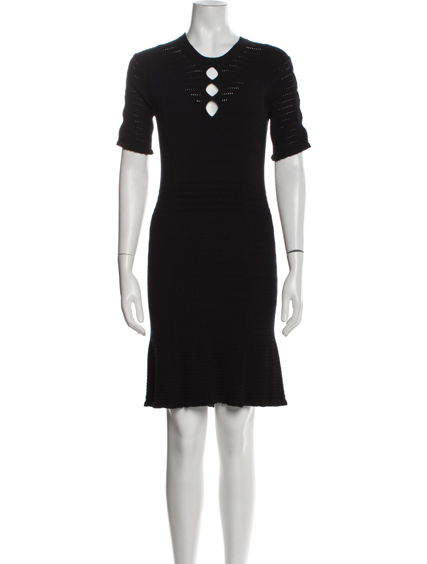 Kenzo Crew Neck Knee-Length Dress
