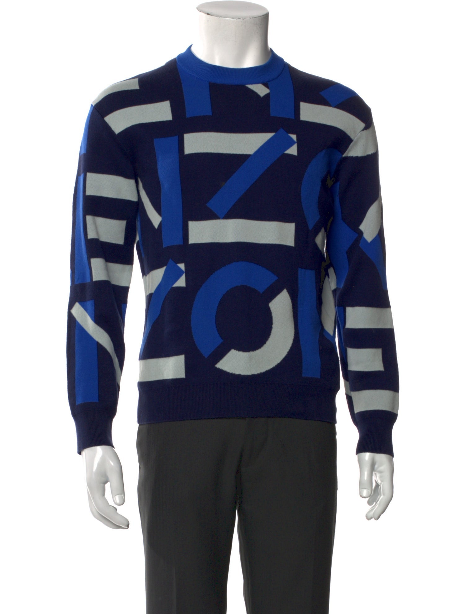 Kenzo Printed Crew Neck Pullover