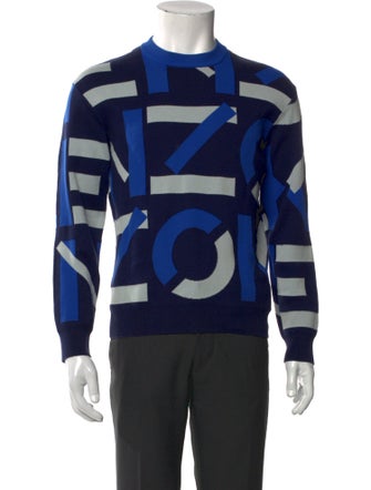 Kenzo Printed Crew Neck Pullover