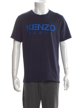 Kenzo Graphic Print Crew Neck T-Shirt