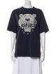 Kenzo Graphic Print Crew Neck T-Shirt