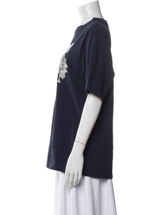 Kenzo Graphic Print Crew Neck T-Shirt