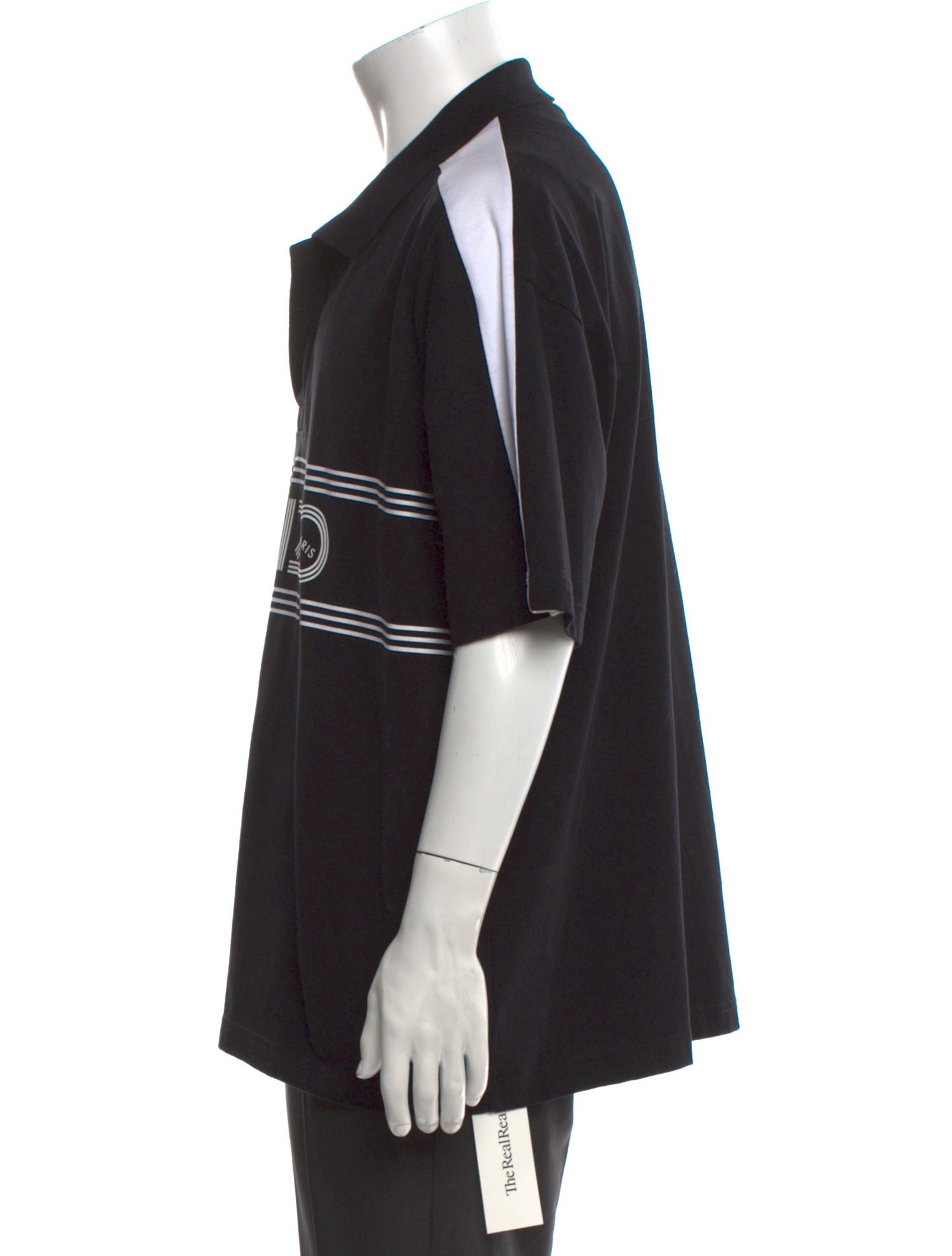 Kenzo Graphic Print Collar Polo Shirt