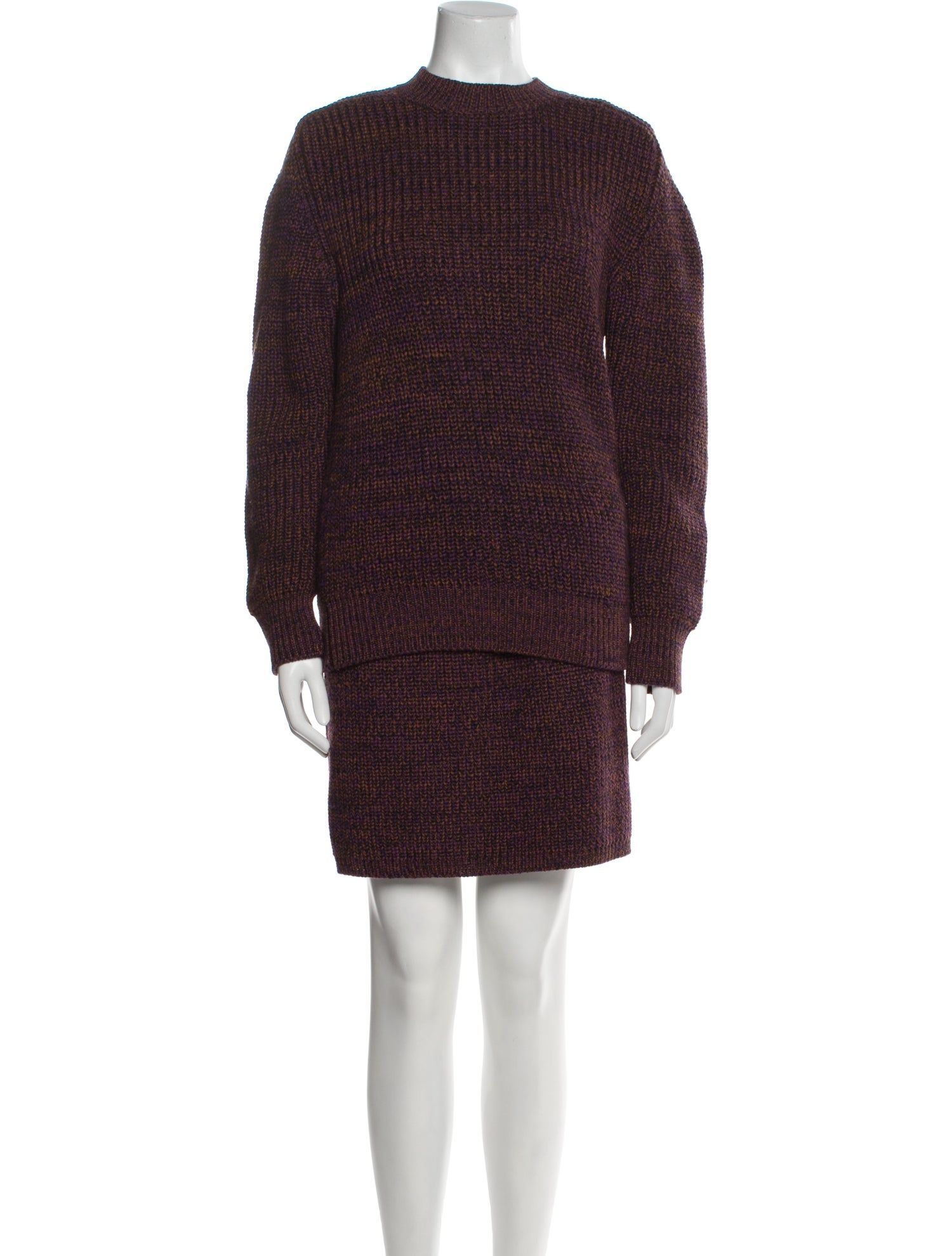 Kenzo Virgin Wool Skirt Set