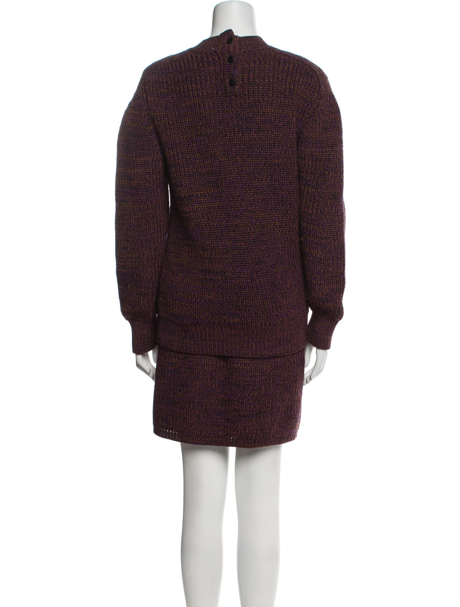 Kenzo Virgin Wool Skirt Set