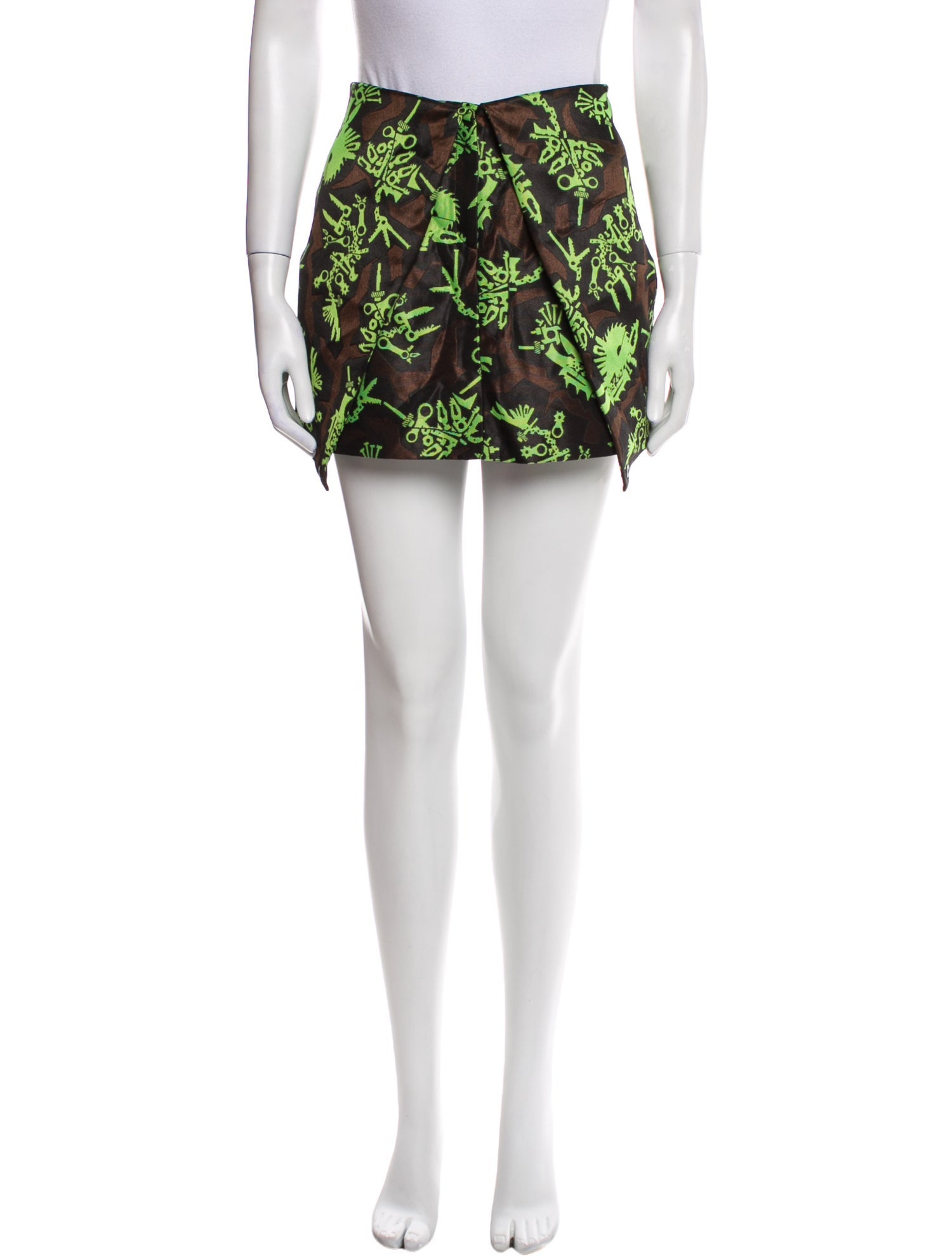 Kenzo Printed Mini Skirt