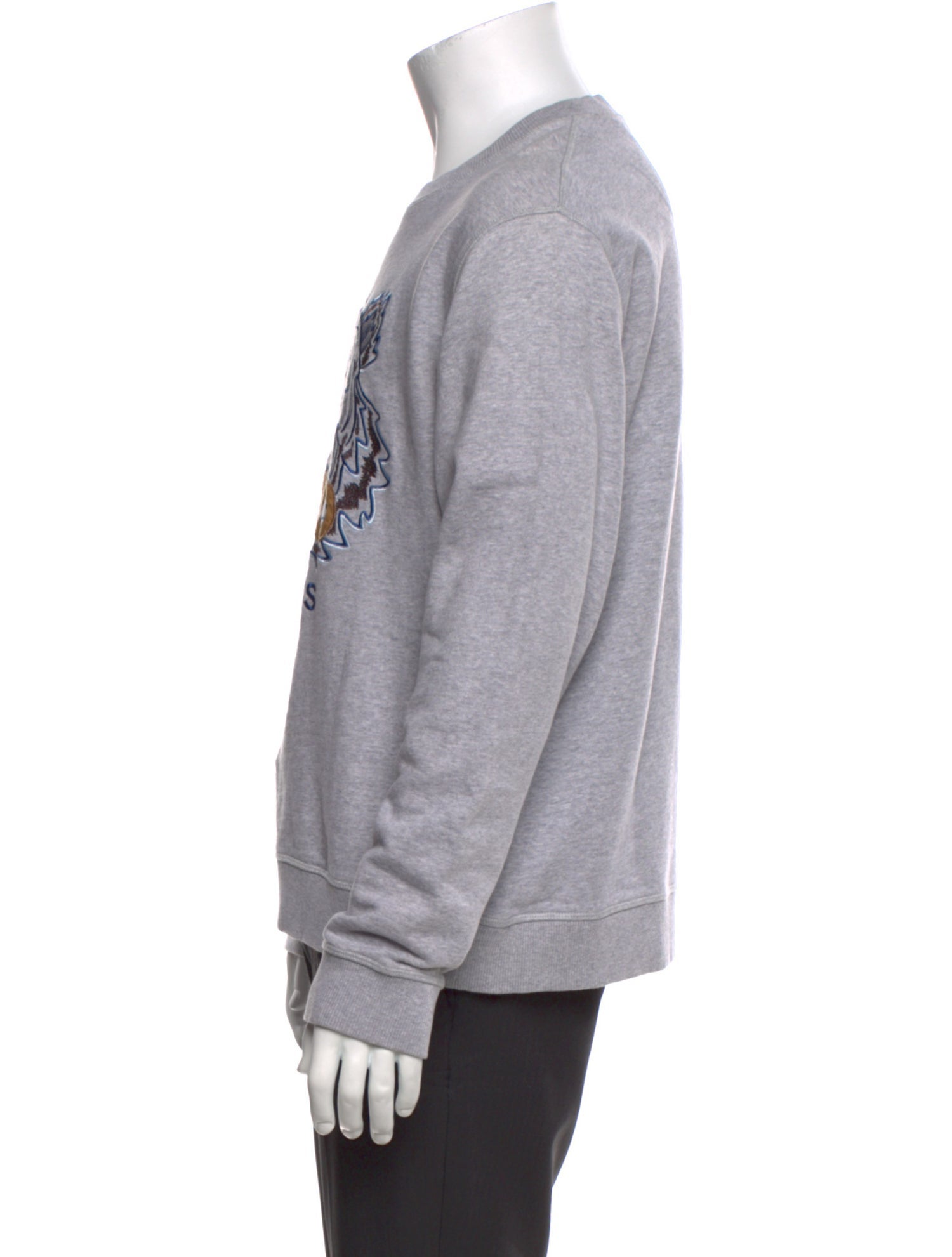 Kenzo Graphic Print Crew Neck Sweatshirt