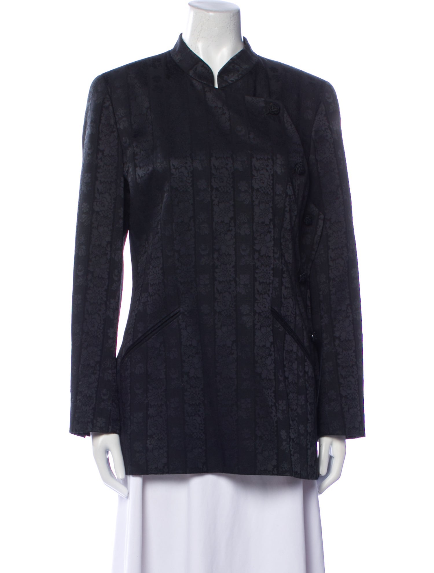 Kenzo Tweed Pattern Blazer