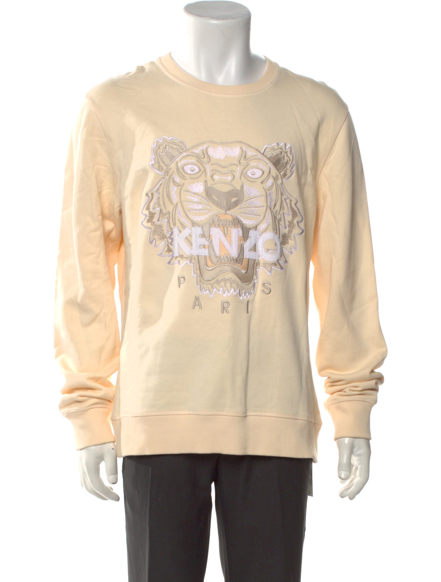 Kenzo Graphic Print Crew Neck Pullover