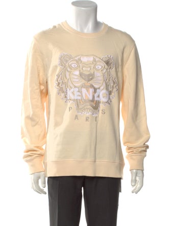 Kenzo Graphic Print Crew Neck Pullover