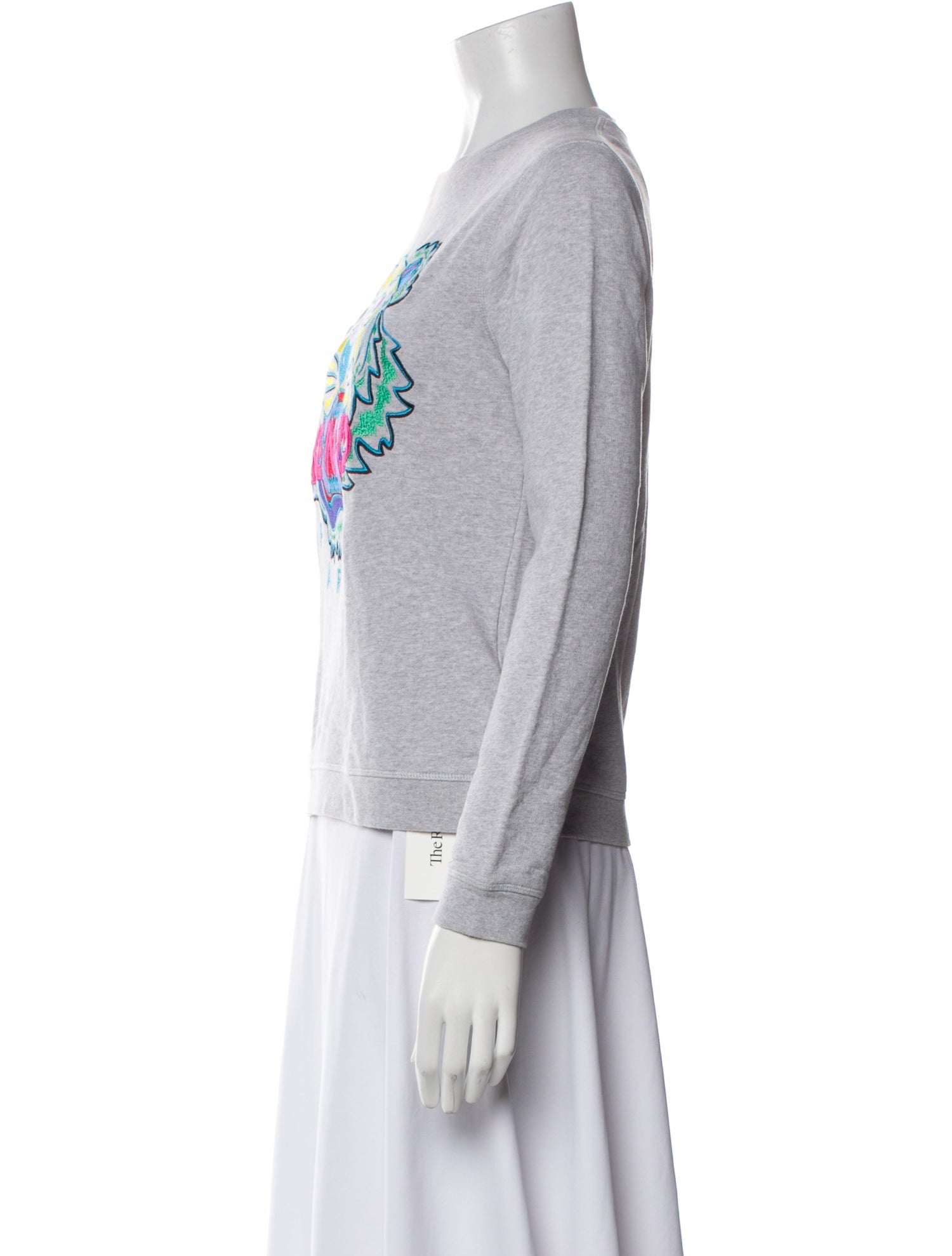 Kenzo Graphic Print Crew Neck Sweatshirt