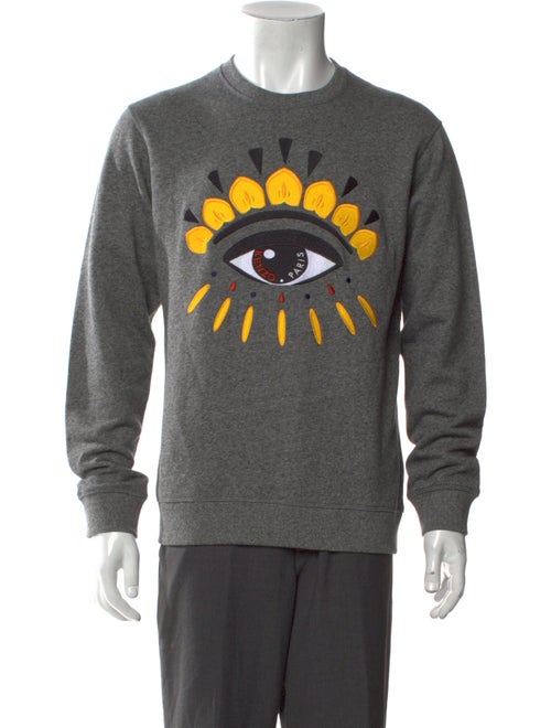 Kenzo Graphic Print Crew Neck Pullover