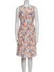 Kenzo Silk Knee-Length Dress