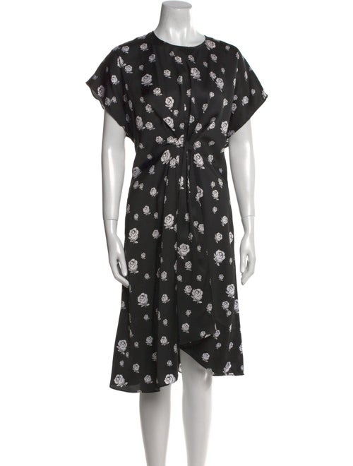 Kenzo Floral Print Midi Length Dress