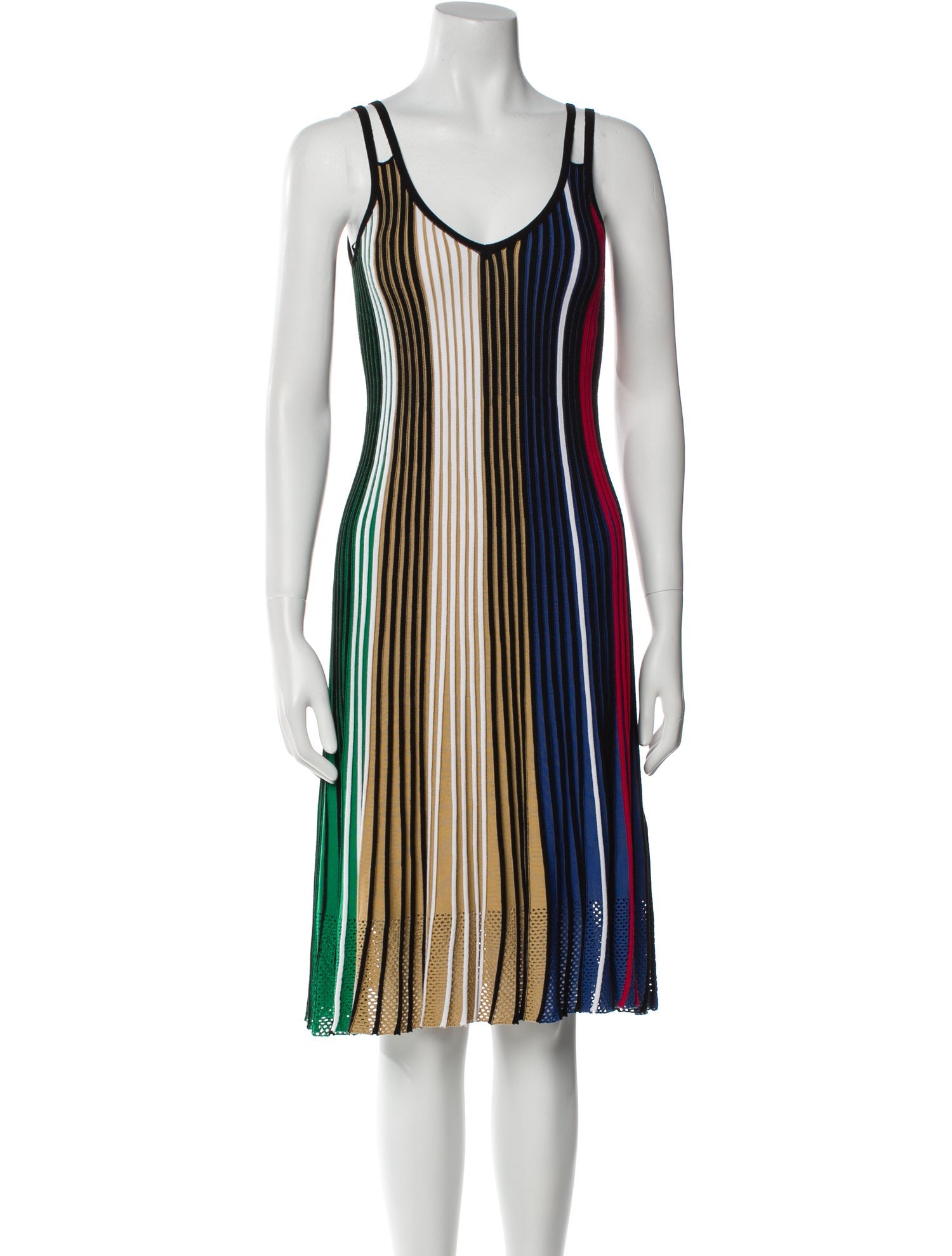 Kenzo Striped Knee-Length Dress