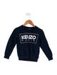 Kenzo Toddlers' Graphic Crew Neck Sweatshirt