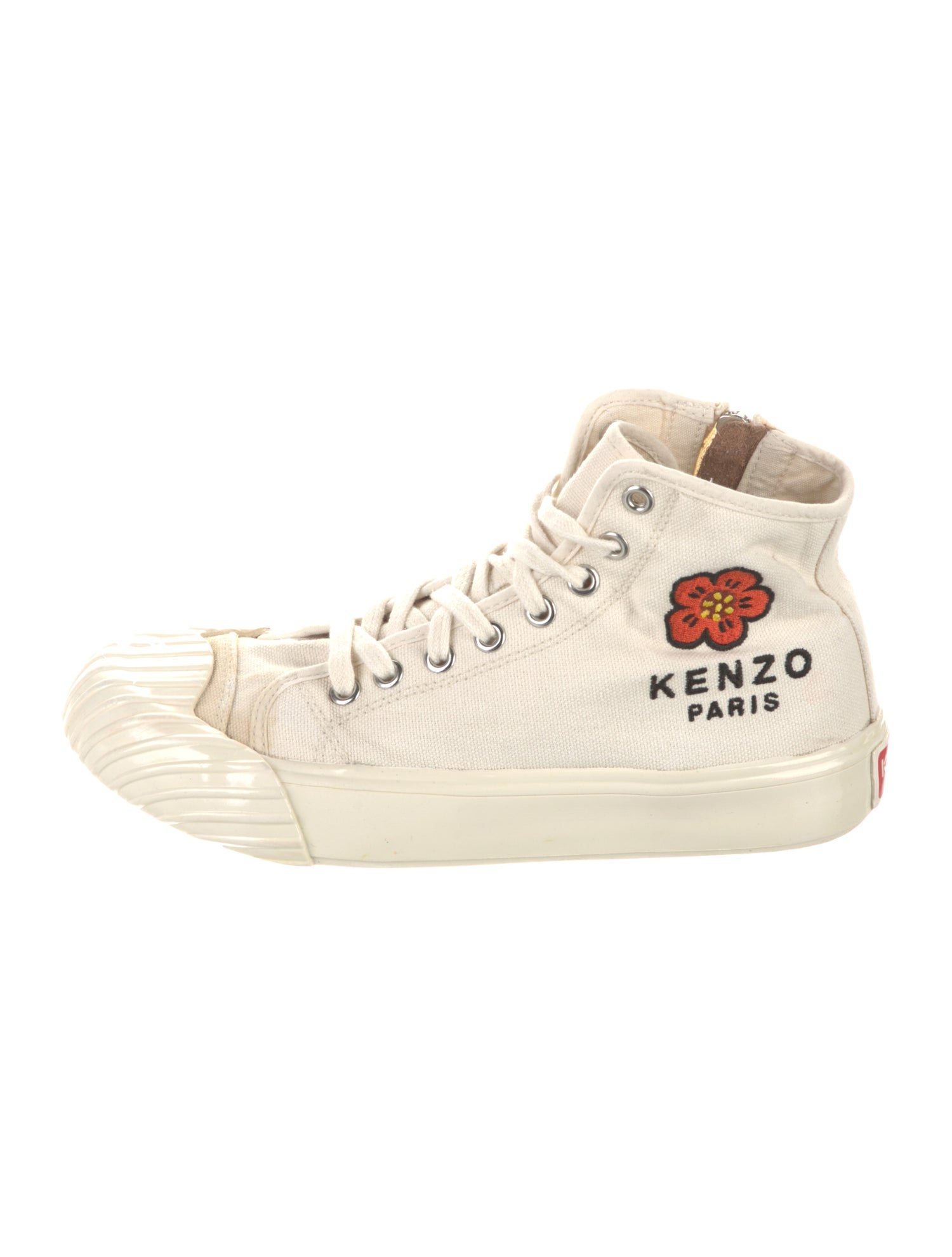 Kenzo Canvas Printed Sneakers