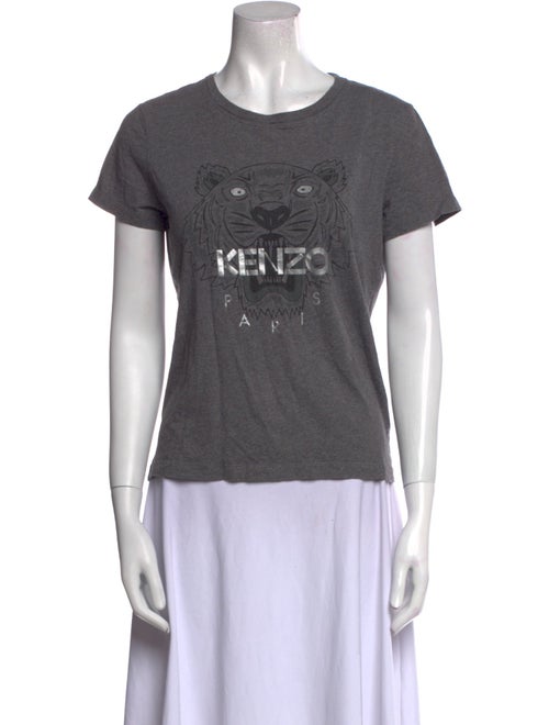 Kenzo Graphic Print Crew Neck T-Shirt