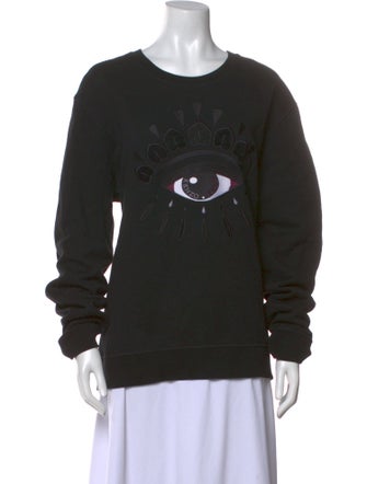 Kenzo Graphic Print Crew Neck Sweatshirt