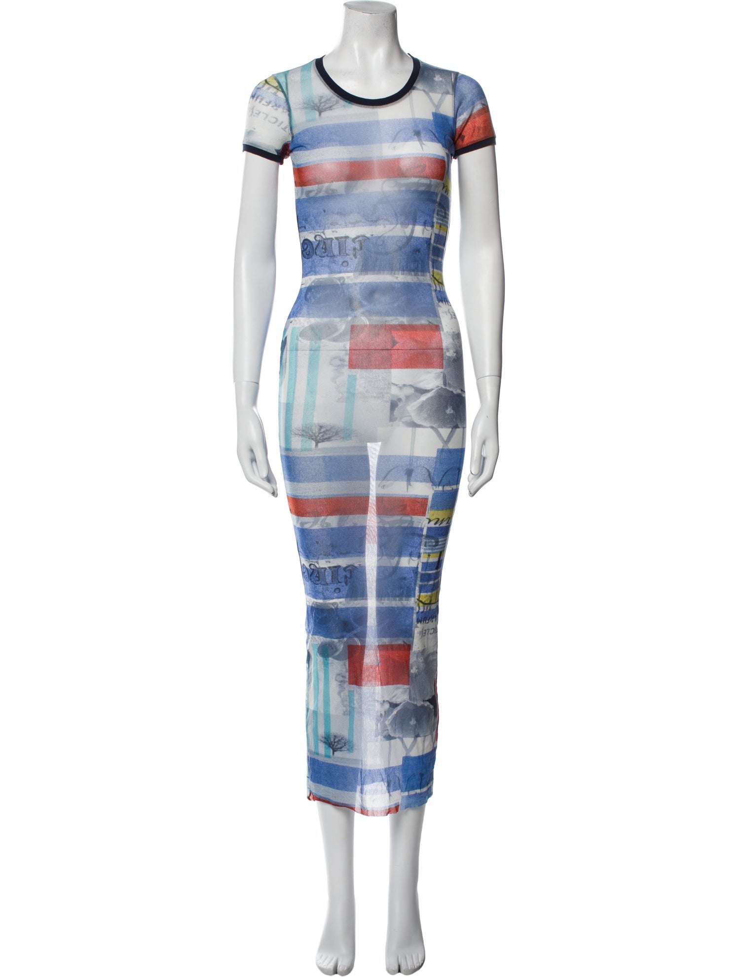 Kenzo Printed Long Dress