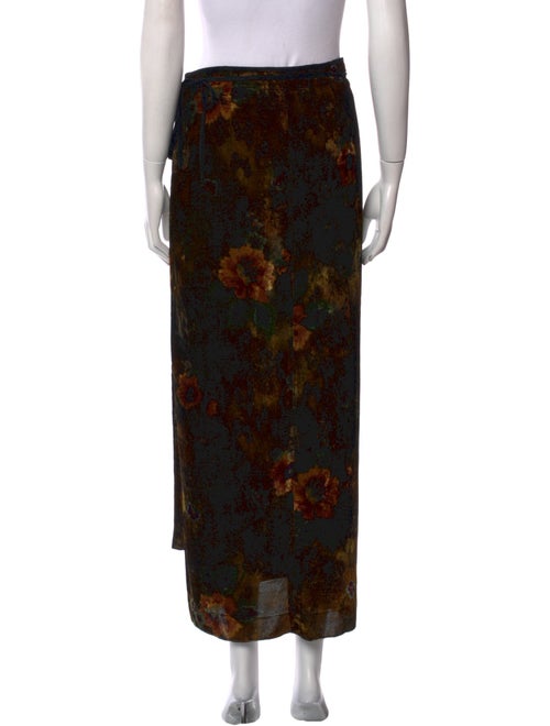 Kenzo Floral Print Midi Length Skirt