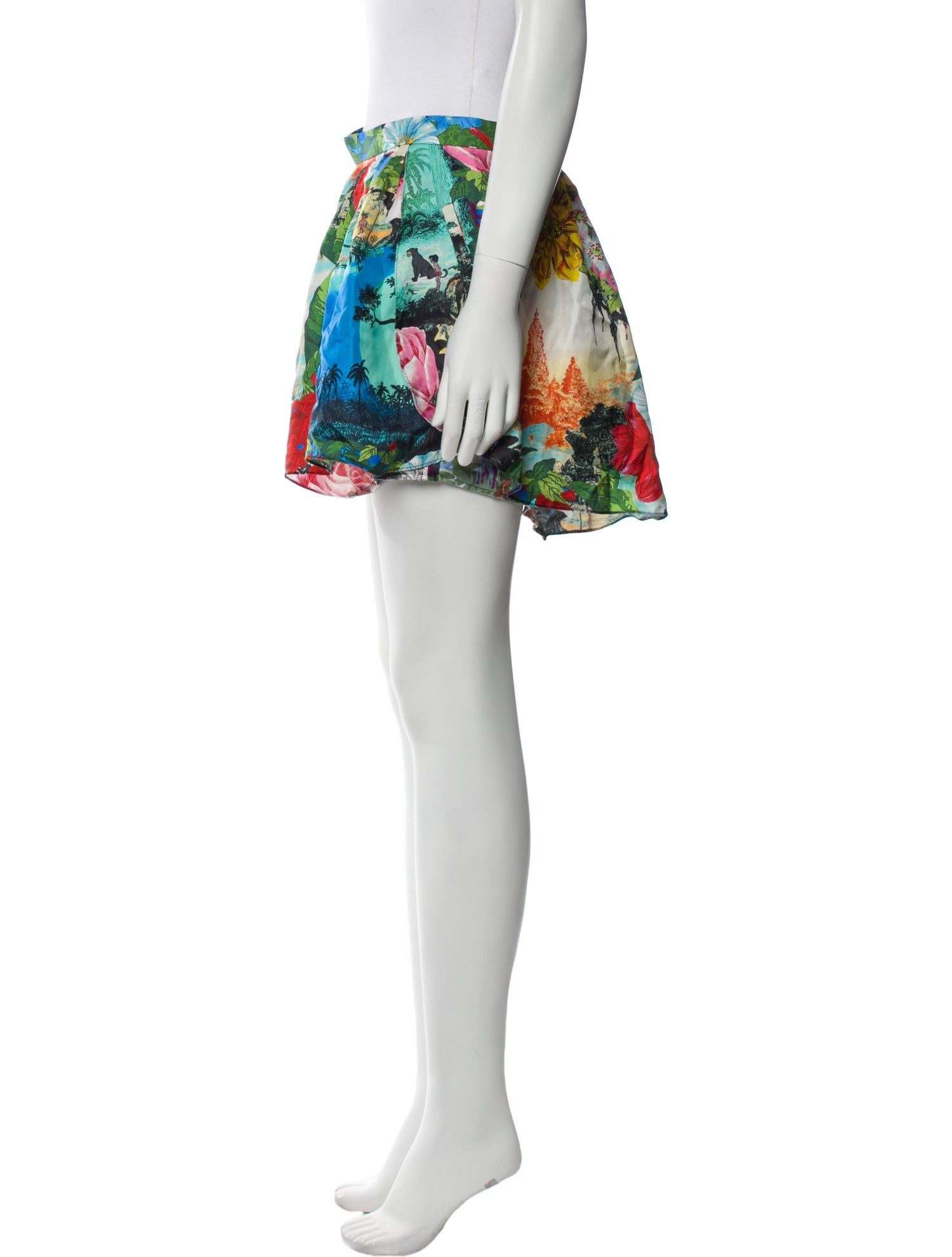 Kenzo Printed Mini Shorts