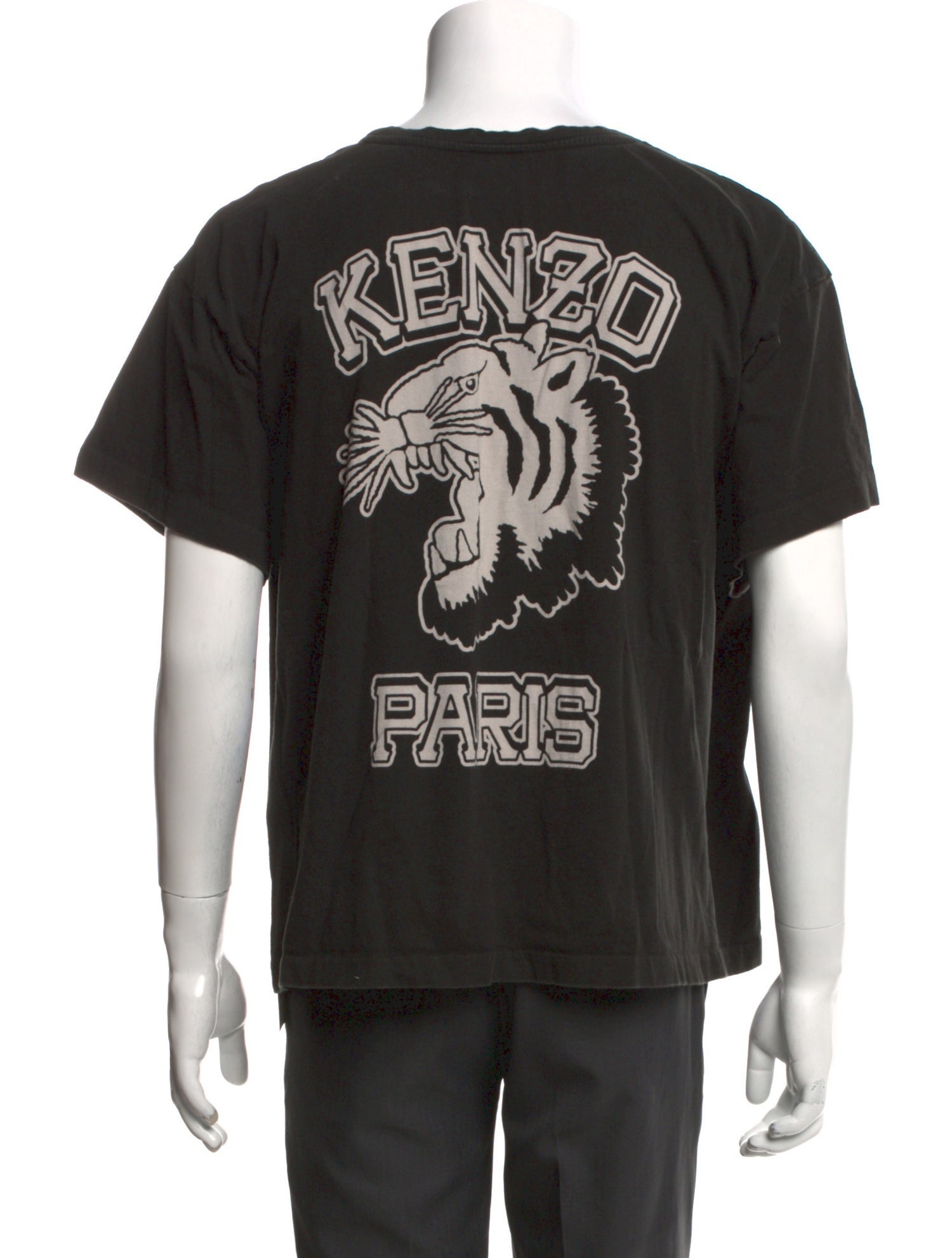 Kenzo Graphic Print Crew Neck T-Shirt