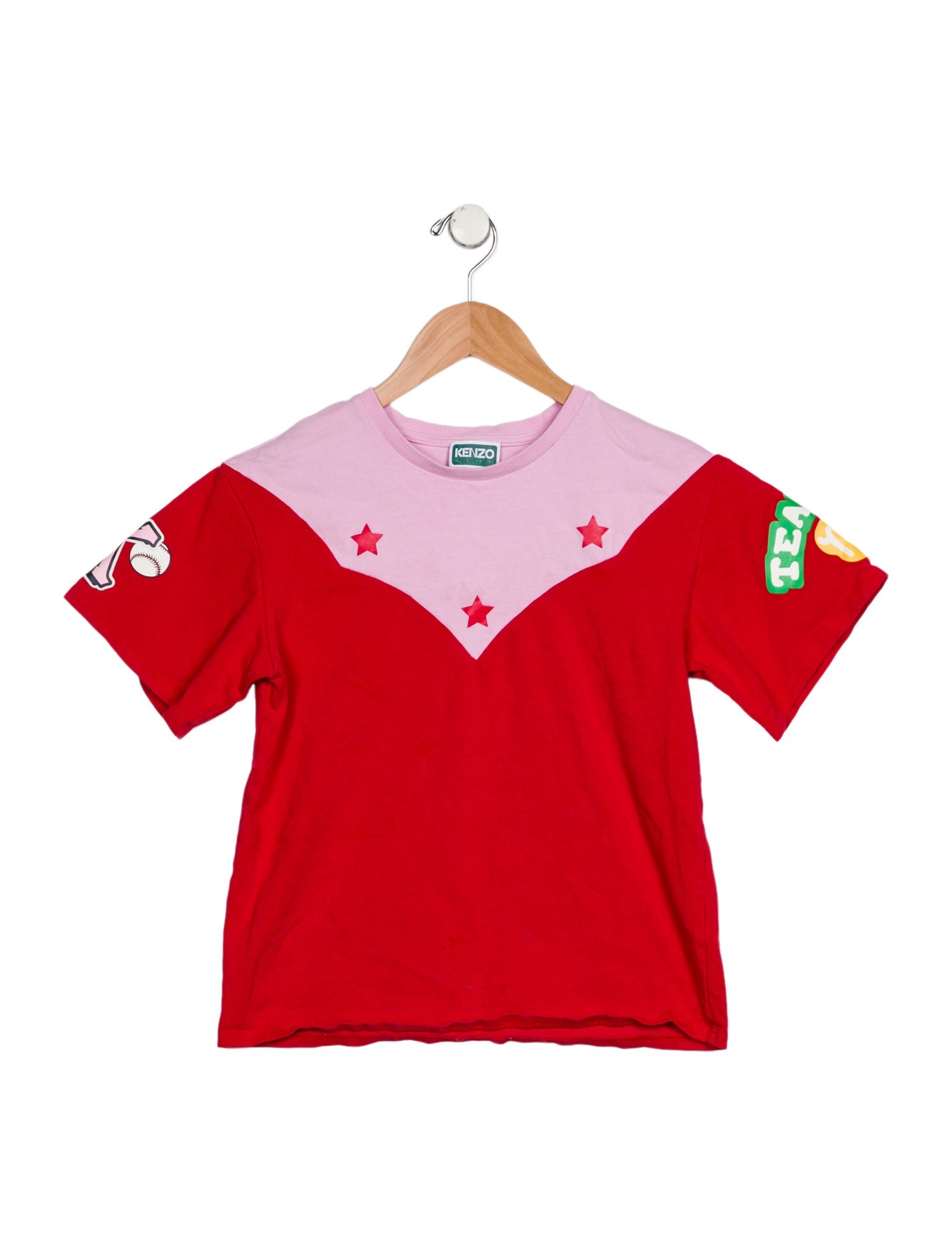 Kenzo kid girls; multicolored top