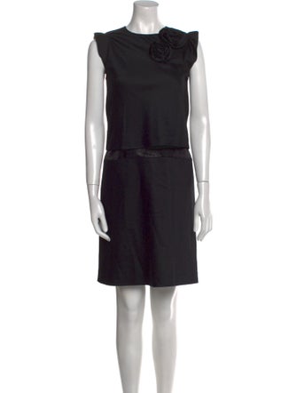 Kenzo Wool Knee-Length Dress