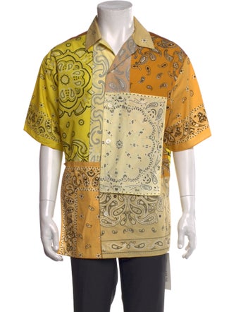 Kenzo Graphic Print Short Sleeve Shirt