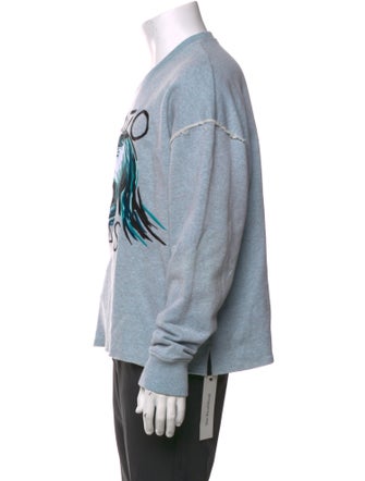 Kenzo Graphic Print Crew Neck Sweatshirt